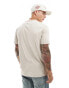 French Connection classic short sleeve t-shirt in stone