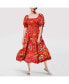 Фото #1 товара Holiday Red Midi Dress