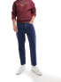 ONLY & SONS avi rigid tapered fit cropped jeans in mid wash