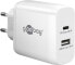 Фото #1 товара Goobay USB-C PD Dual-Schnellladegerät Eurostecker Typ C PD-Buchse & USB-A Buchse|