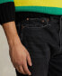 ფოტო #3 პროდუქტის Men's Heritage Straight-Fit Distressed Jeans