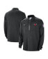 ფოტო #1 პროდუქტის Men's Black Chicago Bulls 2023/24 Authentic Performance Half-Zip Jacket