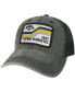 Фото #2 товара Men's Black Iowa Hawkeyes Sun & Bars Dashboard Trucker Snapback Hat