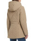 Фото #2 товара Women's Hooded Stand-Collar Quilted Coat