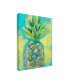 Фото #2 товара Jennifer Goldberger Vibrant Pineapple II Canvas Art - 15" x 20"