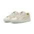 Фото #5 товара Puma Clyde Coffee 39724001 Mens Beige Leather Lifestyle Sneakers Shoes