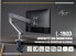 ART Uchwyt biurkowy na monitor 17" - 32" (RAMM L-19GD)