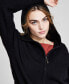 Фото #3 товара Women's Full-Zip Hoodie Sweater, Created for Macy's
