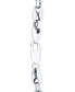 ფოტო #2 პროდუქტის Men's Polished Link 24" Chain Necklace in Sterling Silver