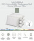 Фото #3 товара 100% Cotton Dobby-Box Shell Firm Density Side/Back Sleeper Down Alternative Pillow, Queen - Set of 2