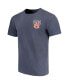 Фото #4 товара Men's Navy Auburn Tigers Welcome to the South Comfort Colors T-shirt