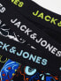 Фото #7 товара Jack & Jones 3 pack trunks in skull print