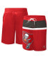 Men's Red Tampa Bay Buccaneers Sea Wind Swim Trunks