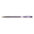 Фото #1 товара Ручка с жидкими чернилами Uni-Ball Sparkling UM-120SP Фиолетовый 0,5 mm (12 Предметы)