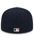 ფოტო #1 პროდუქტის Men's Navy New York Yankees Big League Chew Team 59FIFTY Fitted Hat