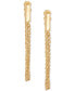 ფოტო #3 პროდუქტის Chain Drop Earrings in 10k Gold
