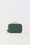 Rubberised toiletry bag