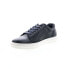 Фото #4 товара English Laundry Harley EL2606L Mens Blue Leather Lifestyle Sneakers Shoes 9