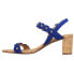 VANELi Mavis Studded Sling Back Womens Blue Casual Sandals 305555