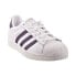 Фото #2 товара Adidas Superstar Women's Shoes Footwear White-Red Night-Silver Metallic B41510