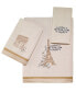 Фото #2 товара Paris Botanique Embroidered Cotton Hand Towel, 16" x 30"