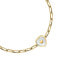 Beautiful Gold Plated Drops Heart Bracelet SCZ1346