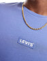 Фото #3 товара Levi's central baby tab logo relaxed fit t-shirt in blue