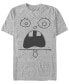Фото #1 товара Men's Doodlebob Face Tee Short Sleeve Crew T-shirt