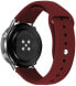 Фото #1 товара Silicone strap for Samsung Galaxy Watch - Wine Red 20 mm