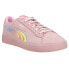 Фото #2 товара Puma Laugh Out Loud! X Suede Kitty Queen Lace Up Toddler Girls Pink Sneakers Ca