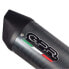 GPR EXHAUST SYSTEMS Furore Poppy Suzuki Gladius 650 08-15 Ref:S.155.FUPO Homologated Oval Muffler