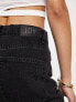 JDY high waisted wide leg jeans in dark grey