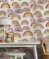 Rainbow Peel and Stick Wallpaper