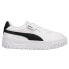 Фото #1 товара Puma Cali Dream Lace Up Platform Womens Black, White Sneakers Casual Shoes 3831