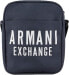 Фото #1 товара Armani Exchange Men's Bold Logo Nylon Small Cross Body Bag Purse