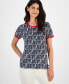 ფოტო #1 პროდუქტის Women's Love Boat Printed T-Shirt