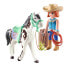 PLAYMOBIL Eating Time With Ellie And Sawdust Construction Game