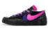 Фото #1 товара 【定制球鞋】 Sacai x Nike Blazer Low 莓刻 紫罗兰 甜酷 简约 高街 低帮 板鞋 男女同款 黑紫 / Кроссовки Nike Sacai x Nike Blazer Low DM6443-001