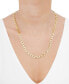 Фото #2 товара Italian Gold polished Solid Mariner Link 22" Chain Necklace (6-1/6mm) in 10k Gold