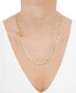 ფოტო #2 პროდუქტის Polished Solid Mariner Link 22" Chain Necklace (6-1/6mm) in 10k Gold