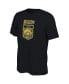 Men's Black Iowa Hawkeyes Veterans Camo T-shirt