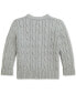 ფოტო #2 პროდუქტის Baby Cotton Cable-Knit Cardigan