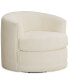 Фото #2 товара Jenselle 36" Fabric Swivel Chair, Created for Macy's