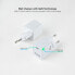 Фото #1 товара Tooq GAN USB-C/PD Wall Charger 30W - White - Indoor - AC - White