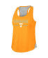 ფოტო #2 პროდუქტის Women's Tennessee Orange Tennessee Volunteers Sachs 2-Hit Scoop Neck Racerback Tank Top