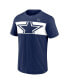 Фото #3 товара Men's Navy Dallas Cowboys Ultra T-shirt