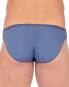 Фото #2 товара hom 298412 Mens Plumes Micro Briefs Mid Blue Size SM (31" Waist)