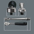 Wera 8004 B - Socket wrench - 1 pc(s) - Chrome - CE - Ratchet handle - 3/8"