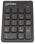 Фото #8 товара Manhattan Numeric Keypad - Wireless (2.4GHz) - USB-A Micro Receiver - 18 Full Size Keys - Black - Membrane Key Switches - Auto Power Management - Range 10m - AAA Battery (included) - Windows and Mac - Three Year Warranty - Blister - RF Wireless - 18 - Notebook/PC -
