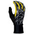 NATHAN HyperNight Reflective gloves Black / Vib. Yellow, XS - фото #2